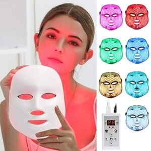 LED Face Mask Terapi Cahaya 7 Warna – Rejuvenation Skin Care