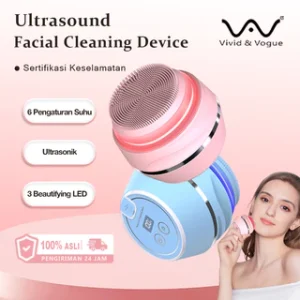 Facial Cleansing Brush Ultrasonik Waterproof