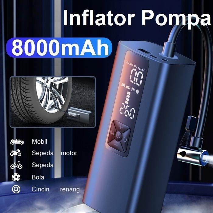Pompa Angin Portable Elektrik 12V