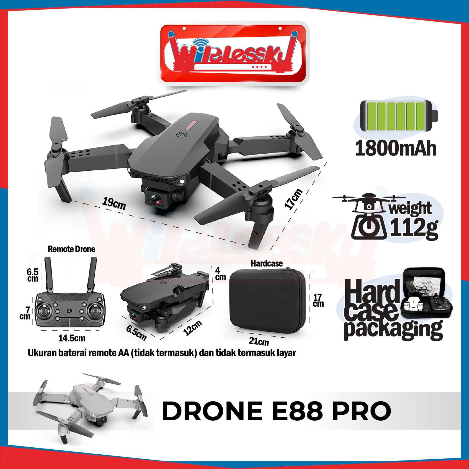 Mini Drone Foldable HD Camera